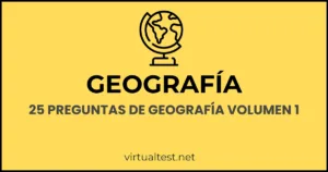 25 Preguntas de Geografía – Volumen 1